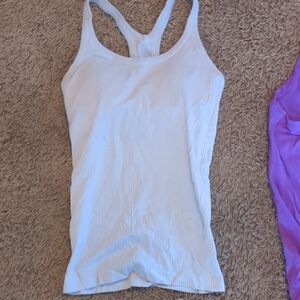 lululemon athletica White Tank Top